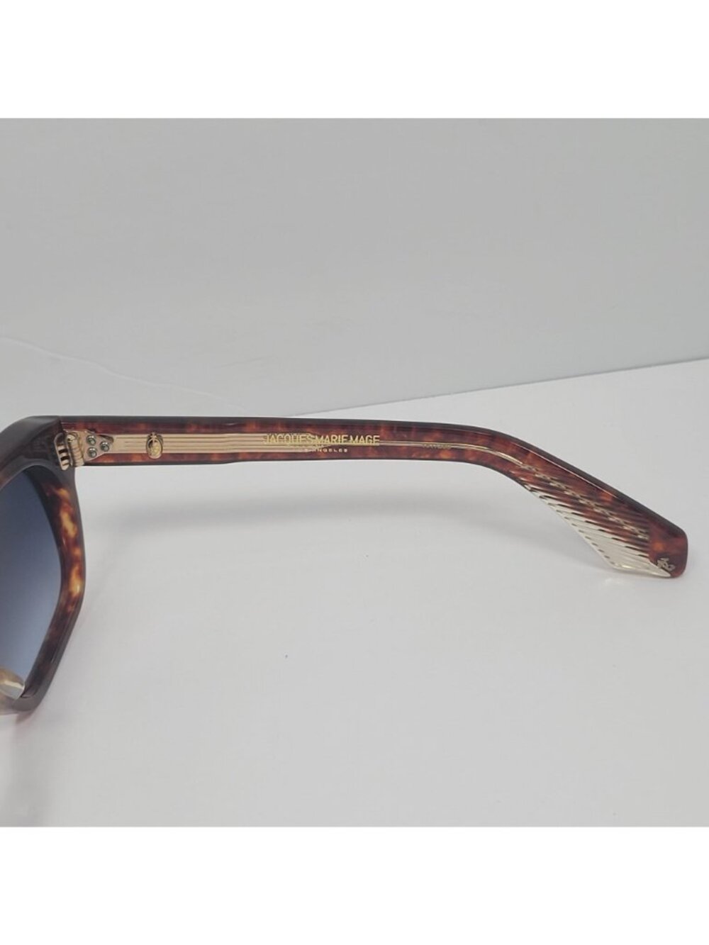 Jacques Marie Mage Yves Tortoise Sunglasses 157 of 250 Handcrafted in Japan NIB - Picture 9 of 10